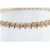 Image 4 : 14k Yellow Gold  Diamond Bracelet