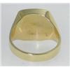 Image 3 : 14K Yellow Gold Onyx  & Diamond Ring