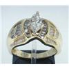 Image 1 : 14k Yellow gold Diamond Ring