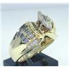 Image 2 : 14k Yellow gold Diamond Ring