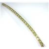 Image 2 : 10K  Yellow Gold Peridot Bracelet