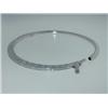 Image 4 : 14K WhiteGold Diamond Bangle