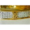 Image 2 : Cartier 18Kt Two-Tone Gold Diamond Bangle!
