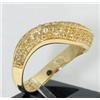 Image 3 : Damiani 18K Yellow Gold & Yellow Sapphire Ring