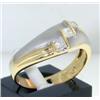 Image 2 : 14K 2-Tone Gold Diamond Ring