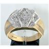 Image 1 : 10k 2-Tone Gold Diamond Ring