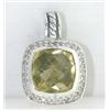 Image 1 : David Yurman Lemon Citrine & Diamond Pendant