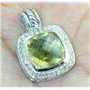 Image 2 : David Yurman Lemon Citrine & Diamond Pendant