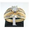 Image 2 : 14k Two-tone Gold Diamond Ring