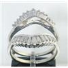 Image 1 : 14K White Gold  Diamond Ring