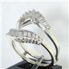 Image 2 : 14K White Gold  Diamond Ring
