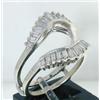 Image 3 : 14K White Gold  Diamond Ring