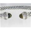 Image 2 : David Yurman Silver Prasiolite Diamond Bangle