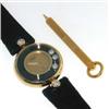 Image 3 : Chopard 18K Yellow Gold Happy Diamonds Strap Watch.