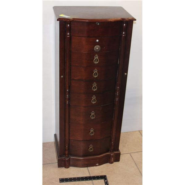 40" JEWELRY BOX WITH DRAWERS
