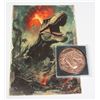 Image 1 : 1 OZ TYRANNOSAURUS REX COPPER COIN