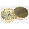 Image 2 : SELCO GENEVE STACKED COINS ROUND SWIVEL CLOCK