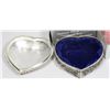 Image 2 : ELEGANCE SILVER ANTIQUE SILVER PLATED HEART BOX