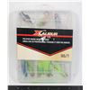 Image 1 : NEW 11PC RIGGED GRUBS AND SHAD KIT