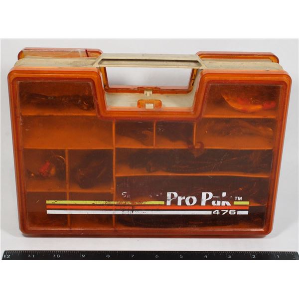 PRO PAK 476 FISHING BOX FULL OF ASSORTED