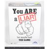 Image 1 : NEW YOU ARE A LIAR (OR MAYBE NOT) THE GAME