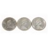 Image 2 : THREE CANADIAN DOLLAR COINS INCLUDING