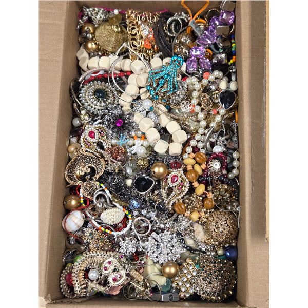 #25 BOX OF JEWELRY