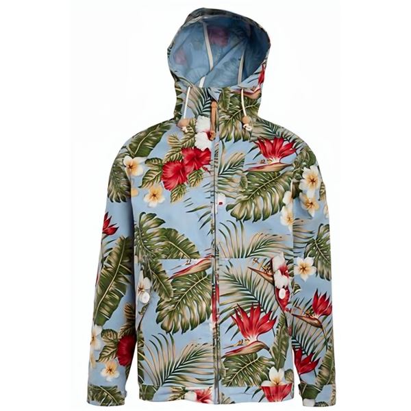 #15 PENFIELD MENS TROPICAL THEMED COAT MEDIUM