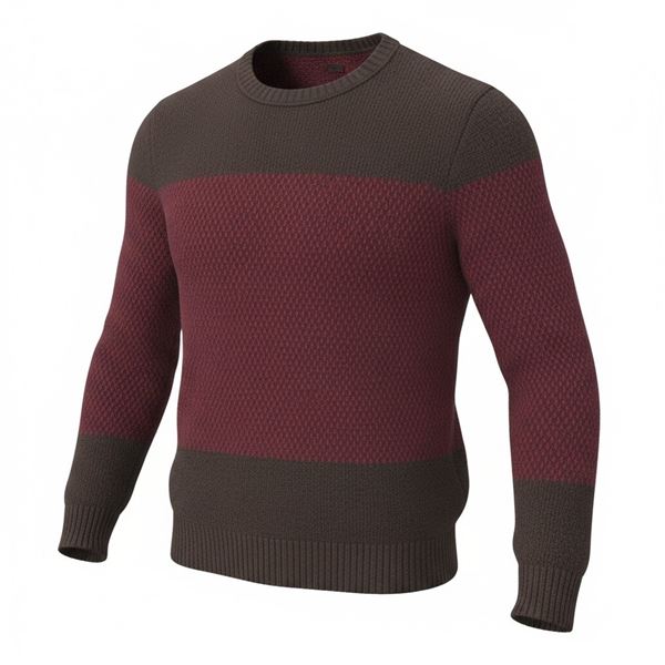 #12 DEUS EX MACHINA BURGUNDY SWEATER MEDIUM
