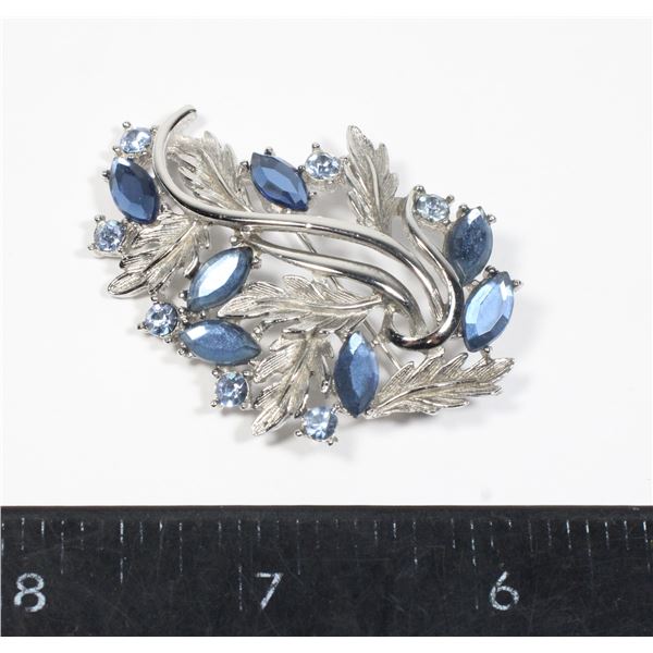 SARAH COVENTRY CANADA BLUE RHINESTONE WITH