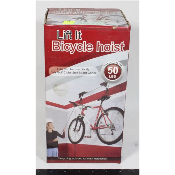 LIFT IT BICYCLE HOIST NEW