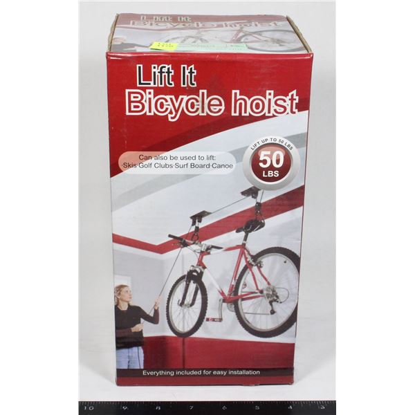 LIFT IT BICYCLE HOIST NEW