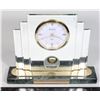Image 1 : BULOVA MANTEL CLOCK INSCRIBED