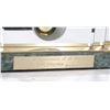 Image 3 : BULOVA MANTEL CLOCK INSCRIBED