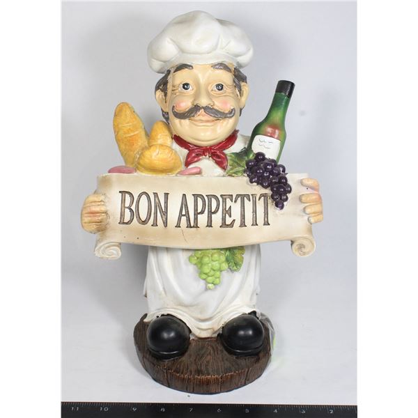 BON APPETIT DECORATIVE CHEF