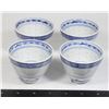 Image 1 : LOT OF 4 SMALL CHINESE STYLE BOWLS