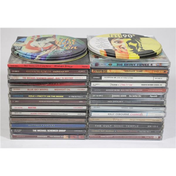 LARGE COLLECTION OF CDS INCLUDING FAST 90s