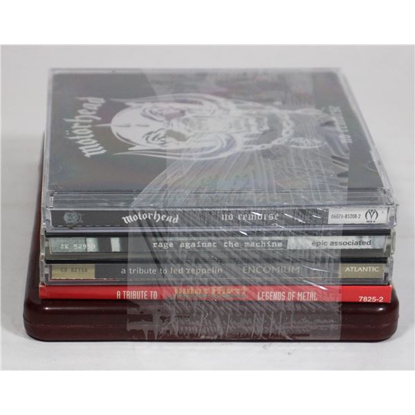 VINTAGE ROCK/METAL CD/DVD LOT