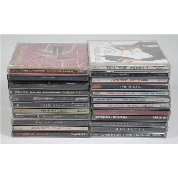 BIG LOT OF METAL/ROCK CDS, MOTORHEAD, JUDAS PRIEST