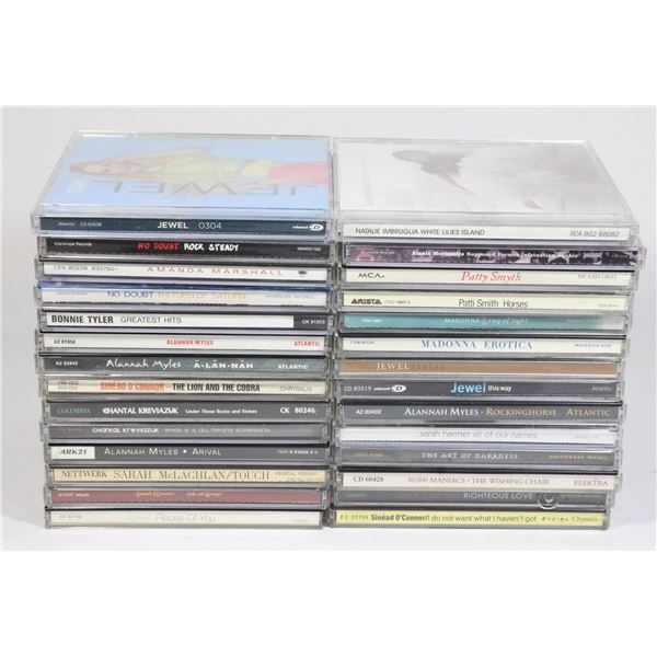 LARGE COLLECTION OF CDS INCLUDING MADONNA