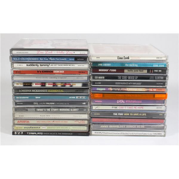 LARGE COLLECTION OF CDS INCLUDING AUDIOSLAVE, PINK