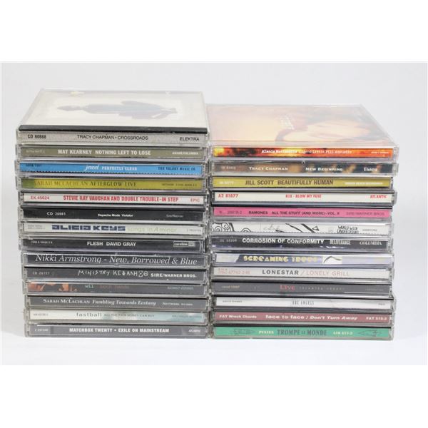 LARGE COLLECTION OF CDS INCLUDING ALICIA KEYS, KIX
