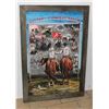 Image 1 : RUSTIC BARNWOOD FRAMED CALGARY STAMPEDE