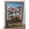 Image 1 : RUSTIC BARNWOOD FRAMED CALGARY STAMPEDE