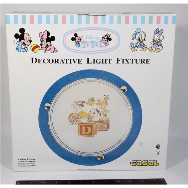 VINTAGE DISNEY BABIES LIGHT FIXTURE NEW IN BOX
