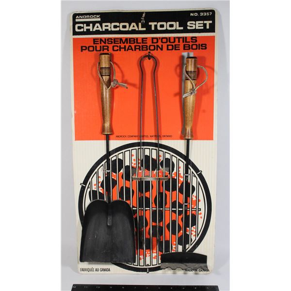 NEW OLD STOCK ANDROCK CHARACOAL TOOL SET