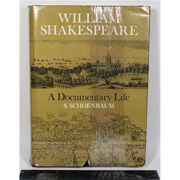 SCHOENBAUM WILLIAM SHAKESPEARE A DOCUMENTARY LIFE