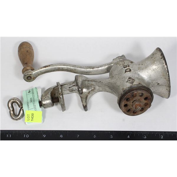 VINTAGE CLAMP-STYLE GRINDER