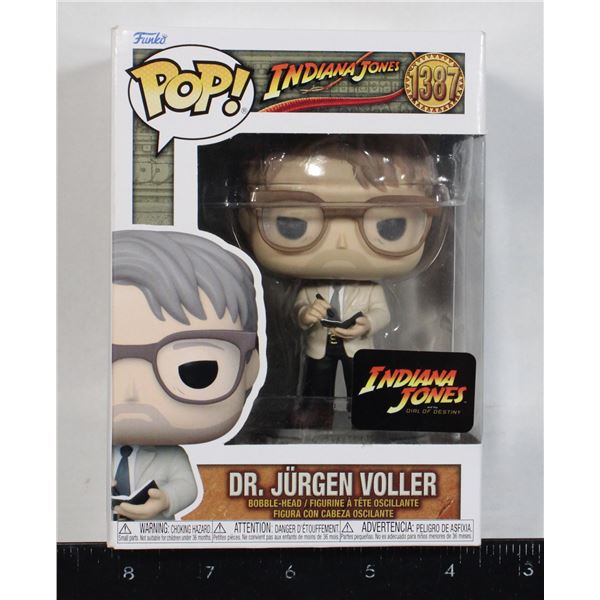 FUNKO POP #1387 DR. JURGEN VOLLER INDIANA JONES