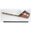 Image 1 : ANTIQUE BRASS AND WOOD LADLE